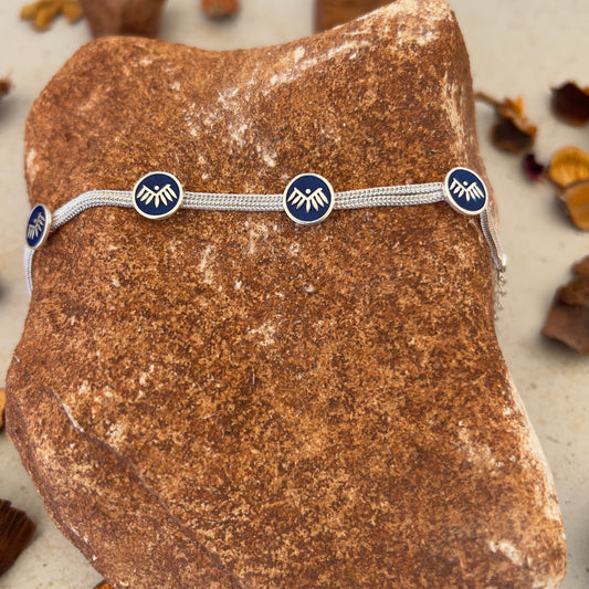 Handmade Sterling Silver Bracelet – Guardian Angel Motif – Adjustable 925 Silver Women’s Jewelry – Symbol of Protection & Light